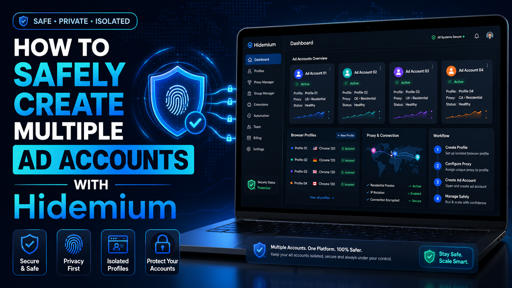 How to Safely Create Multiple Facebook Ad Accounts 